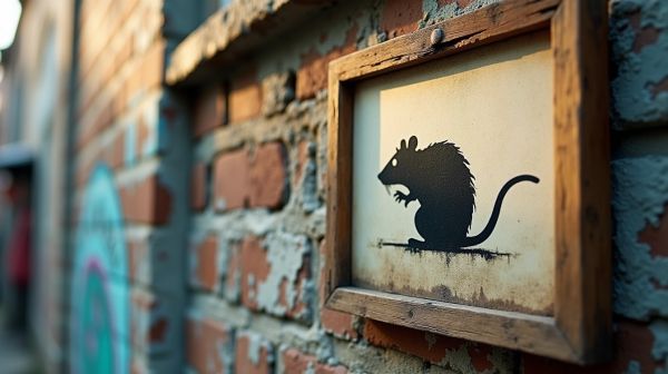 Pourquoi Banksy, l'artiste anonyme, fascine-t-il tant ?